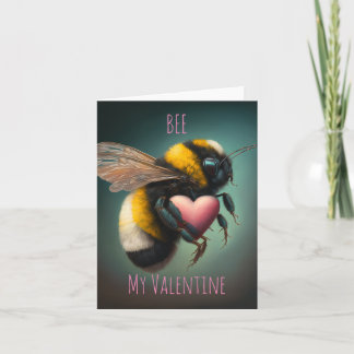 Bumble Bee - Bee My Valentin - Carte de la Saint-V