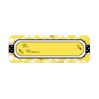Bumble Bee Cadeau Étiquette S