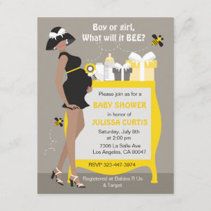 Bumble Bee Genre - Invitations - Africaines