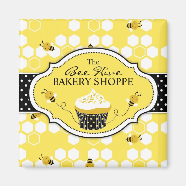 Bumble Bee Magnet SQBIZ (Devant)