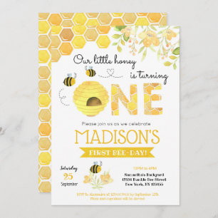 Bumble Bee Premières invitations à la fête d'anniv