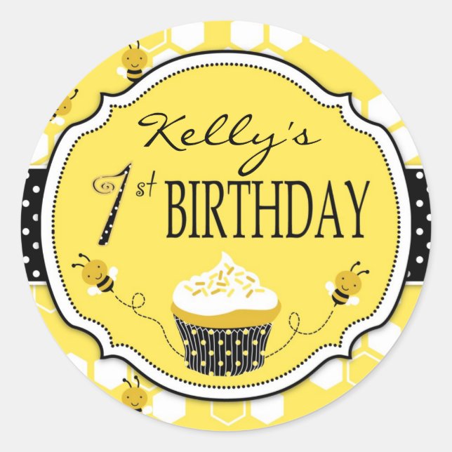 Bumble Bee Sticker R1 (Devant)