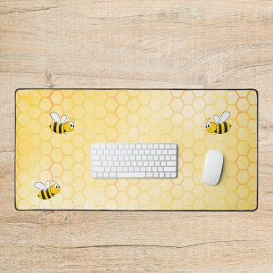 Bumble bees yellow honeycomb summer