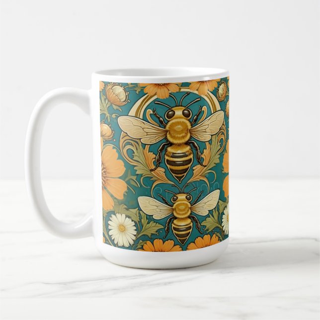 Bumble Beg Mug Art Nouveau (Gauche)