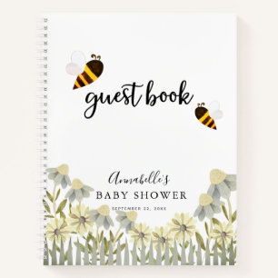 Bumble/Miel Baby shower d'abeille Livre blanc d'in