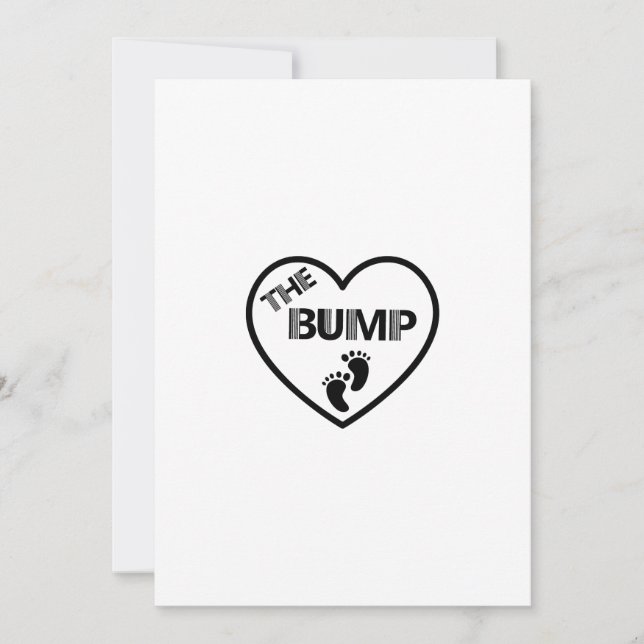 Bump Grossesse Cadeau Maman à être (Devant)
