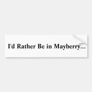 Bumper Sticker