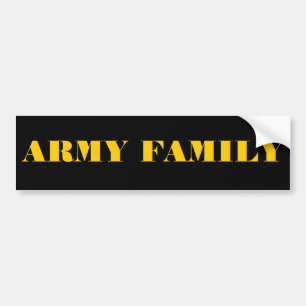 Bumper Sticker Armée Famille