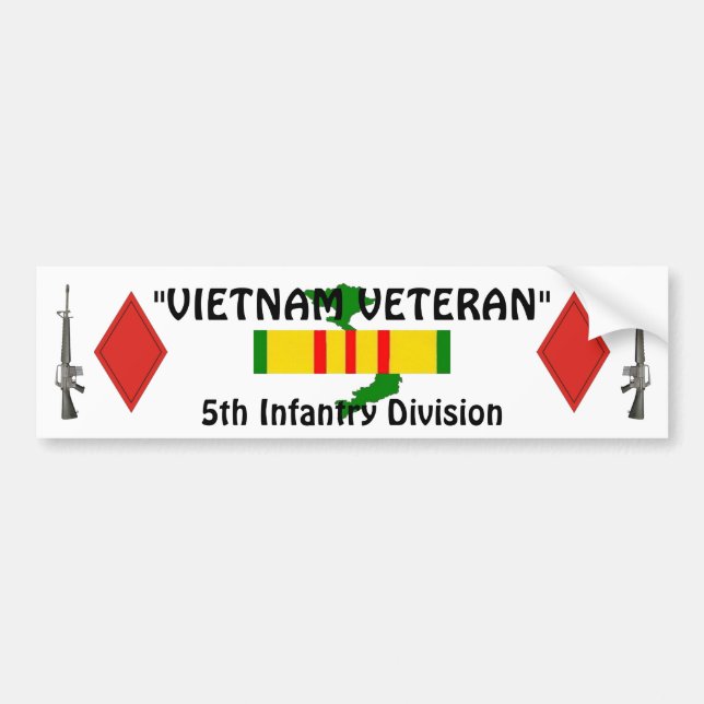 Bumper Sticker de 5e division Inf (Devant)