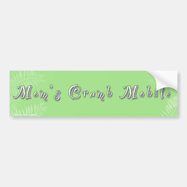 Bumper Sticker - Maman's Crumb Mobile (Devant)