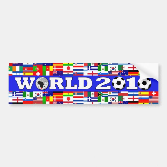 Bumper Sticker pour la Coupe du Monde (Devant)