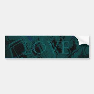 Bumper Sticker Template Car Love