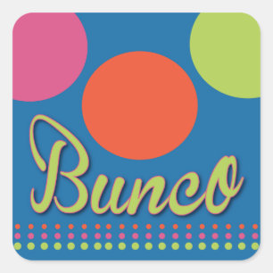 Bunco avec sticker à points
