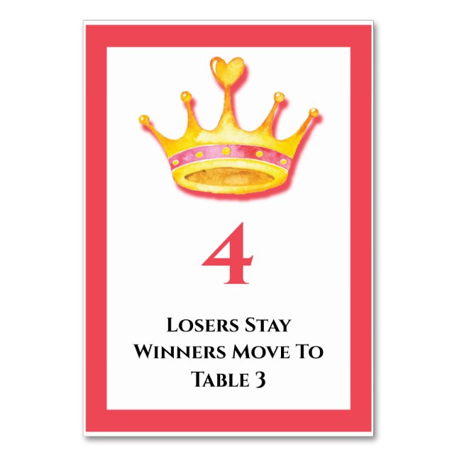 Bunco Gold Crown Tableau 4 de 5 cartes (Par défaut)