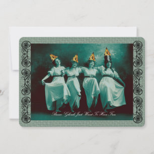 Bunco Octobre Halloween Invitation