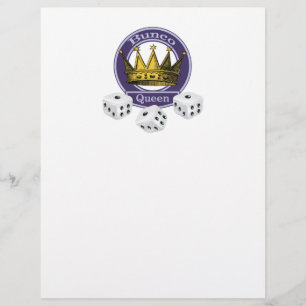 Bunco Queen Crown et Dice