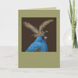 bungo indigo avec carte de casquette pré