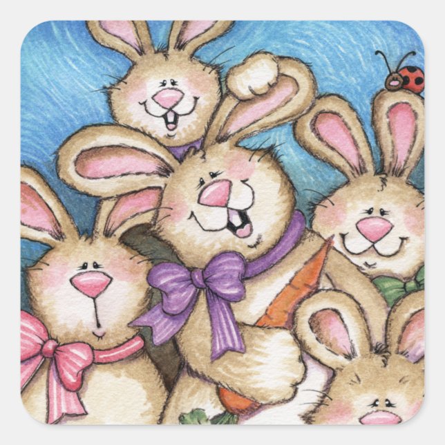 Bunnies - Stickers (Devant)