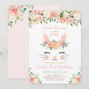 Bunny Anniversaire Invitation Un Bunny Anniversair