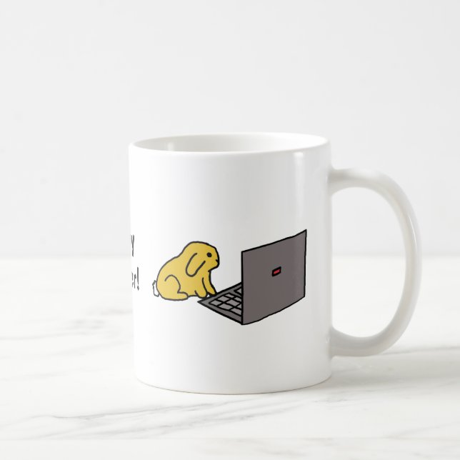 Bunny Blogger ! | mug (Droite)