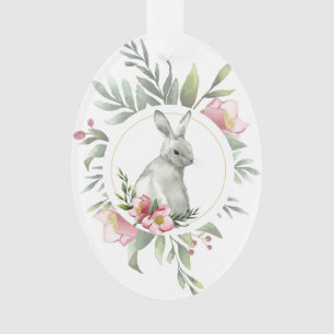 Bunny de Pâques Design floral
