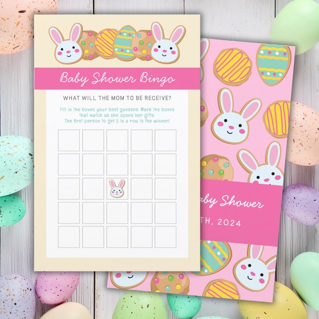 BUNNY ET EASTER EGGS BABY SHOWER BINGO JEU (Créateur téléchargé)