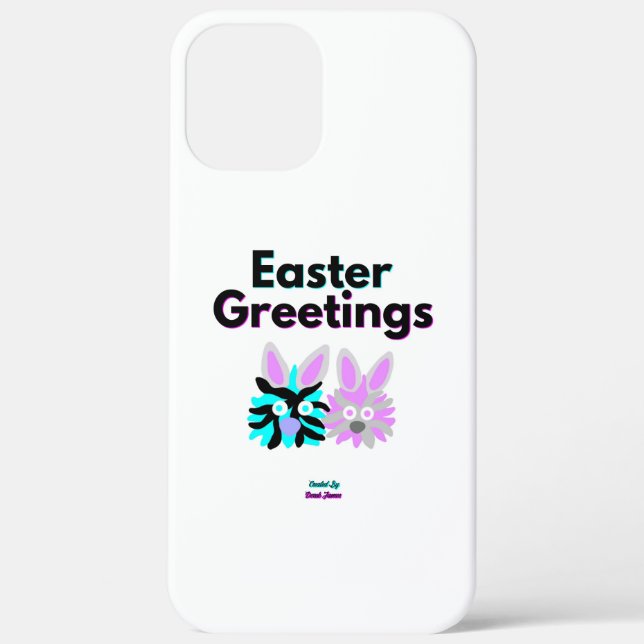 Bunny Fuzzies Apple iPhone 12 Pro Max Coque (Verso)