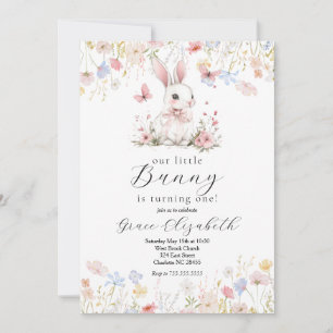 Bunny invitation anniversaire, notre petit invitat