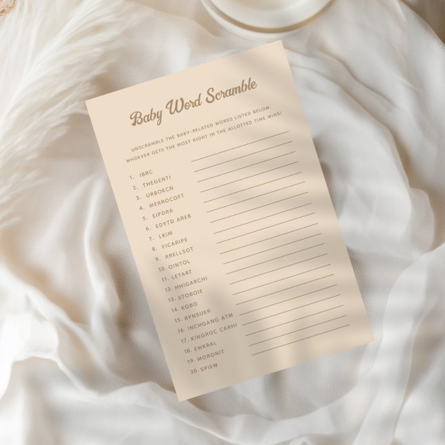 Bunny Light Beige Genre Révélation Bébé Mot Début (Créateur téléchargé)