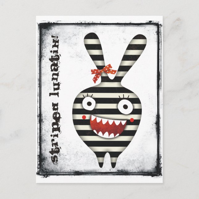 Bunny Love lunatiks ! Carte postale (Devant)