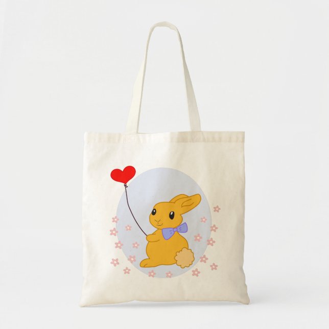 Bunny Love Sac fourre-tout (Devant)