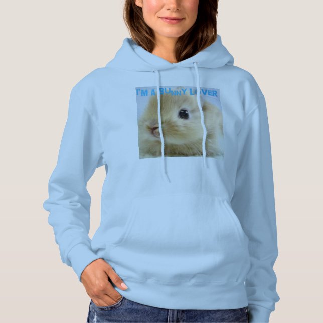 Bunny Lovers Sweat - shirt à capuche (Devant)