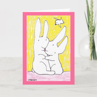 Bunny Lust - carte de voeux