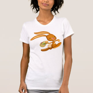 Bunny Pâques sur le Loose ! ! T-shirt femme de des