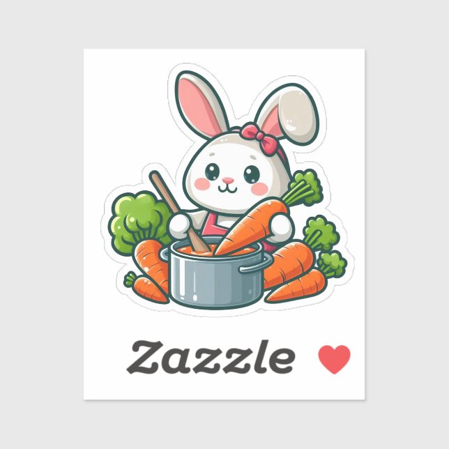 BUNNY. #Part2 / Sticker (bunny is coocking) #11 (Feuille)