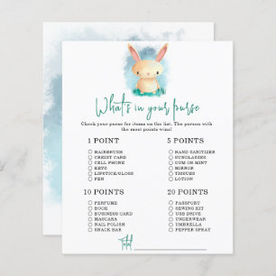 Bunny Whats dans votre sac à baby shower