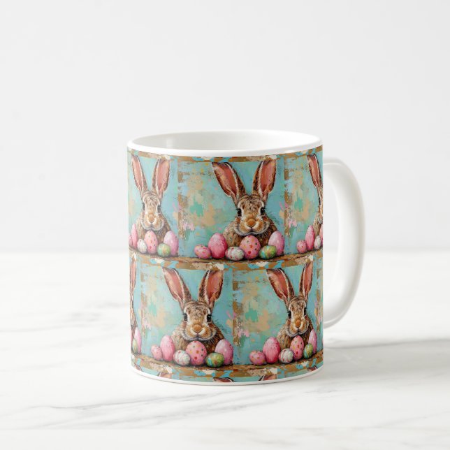 Bunny Whisker Serenity : Mug Magic 🎀 🐰 (Devant droit)
