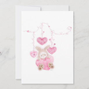 Bunnykins avec un grand coeur