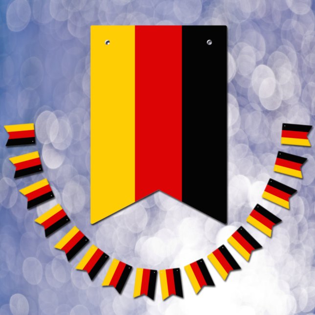 Bunting Allemagne, bannière de mariage, drapeau al (Créateur téléchargé)