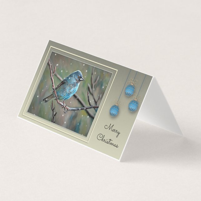 Bunting de Noël - Bleu (Front)