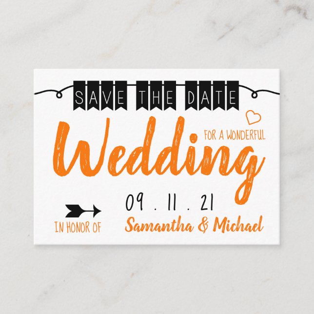 Bunting vintage, enregistrer la carte de fermeture (Devant)