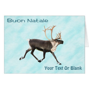 Buon Natale - Caribou (Rennes) Sur Neige