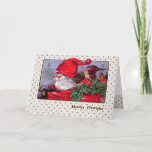 Buon Natale. Carte de Noël en italien