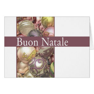 Buon Natale - Carte de Noël italienne