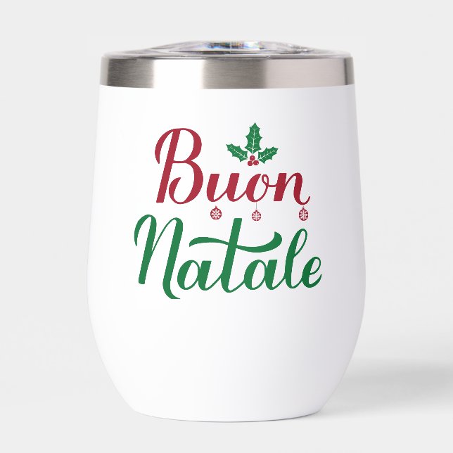 Buon Natale Noël rouge et vert (Avant)