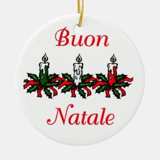 Buon Natale - ornement de Joyeux Noël