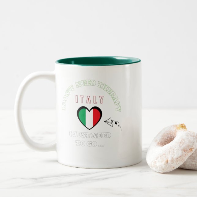 Buongiorno Mug Italie (Avec donut)