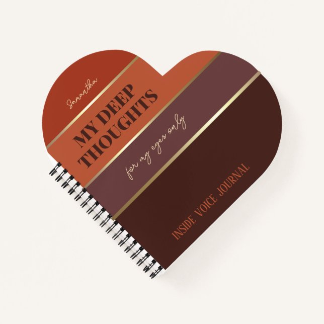 Burange Gold Elegant Gold Pocket Journal (Devant)