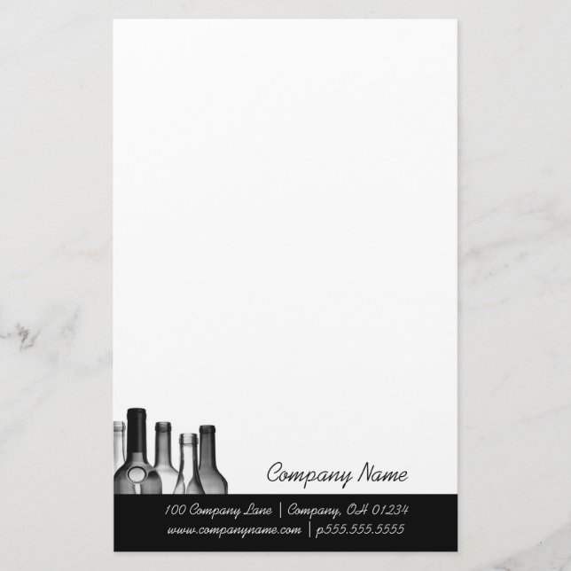 Bureau à vin papeterie (Devant)