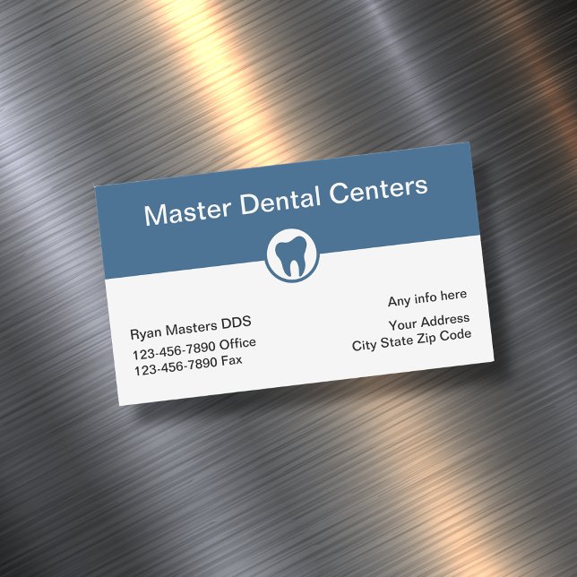 Bureau de dentiste moderne aimants clients (Créateur téléchargé)
